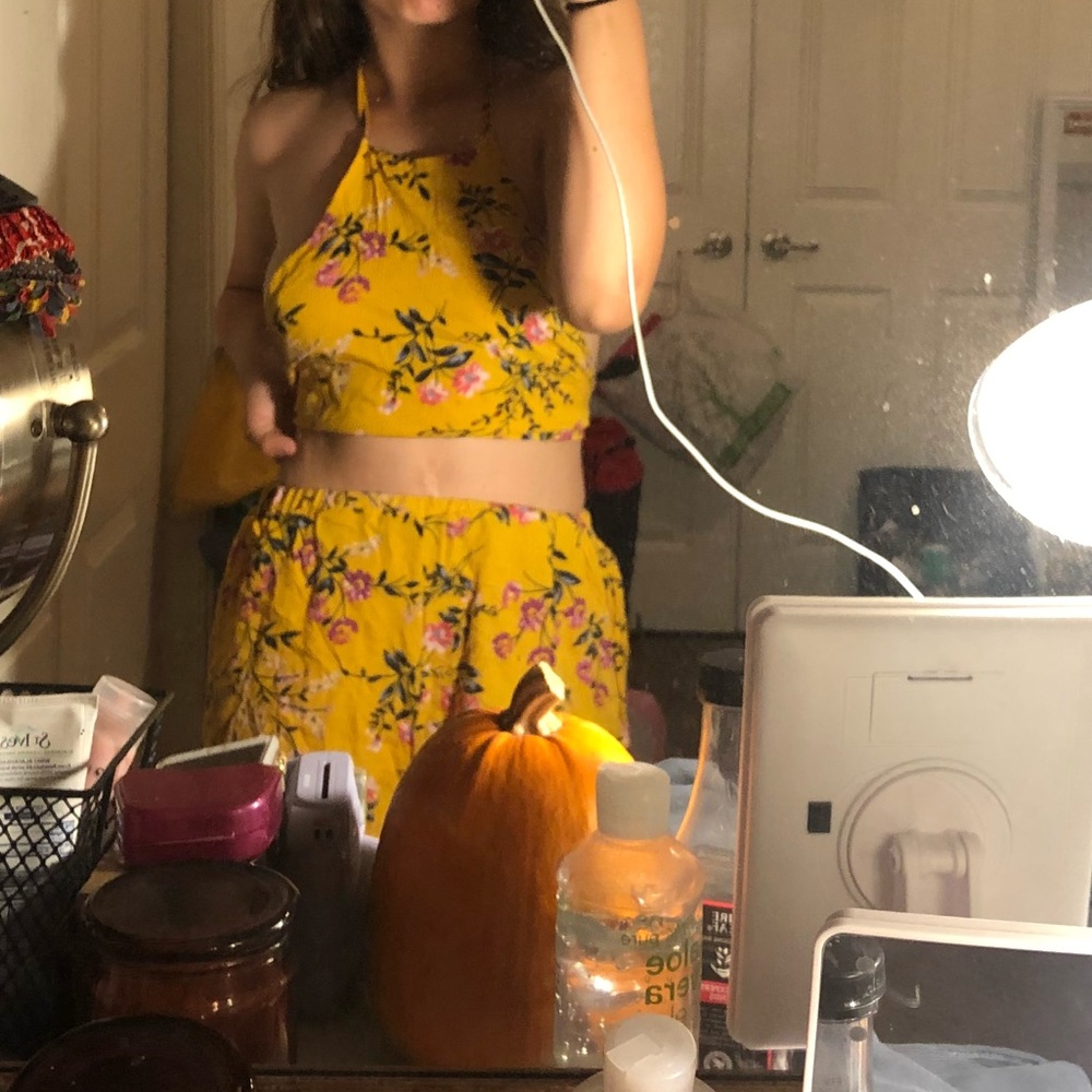 FLORAL TWO PIECE FROM ZAFUL